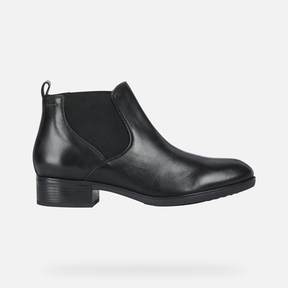 Geox Bayan Ankle Bot Siyah - Felicity Abx - OCB-804319